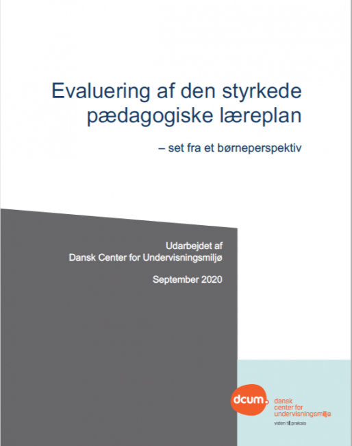 Evaluering Af Den Styrkede Pædagogiske Læreplan – Set Fra Et ...